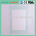 Disposable underpads with Tissue paper fluff pulp SAP/bed pads